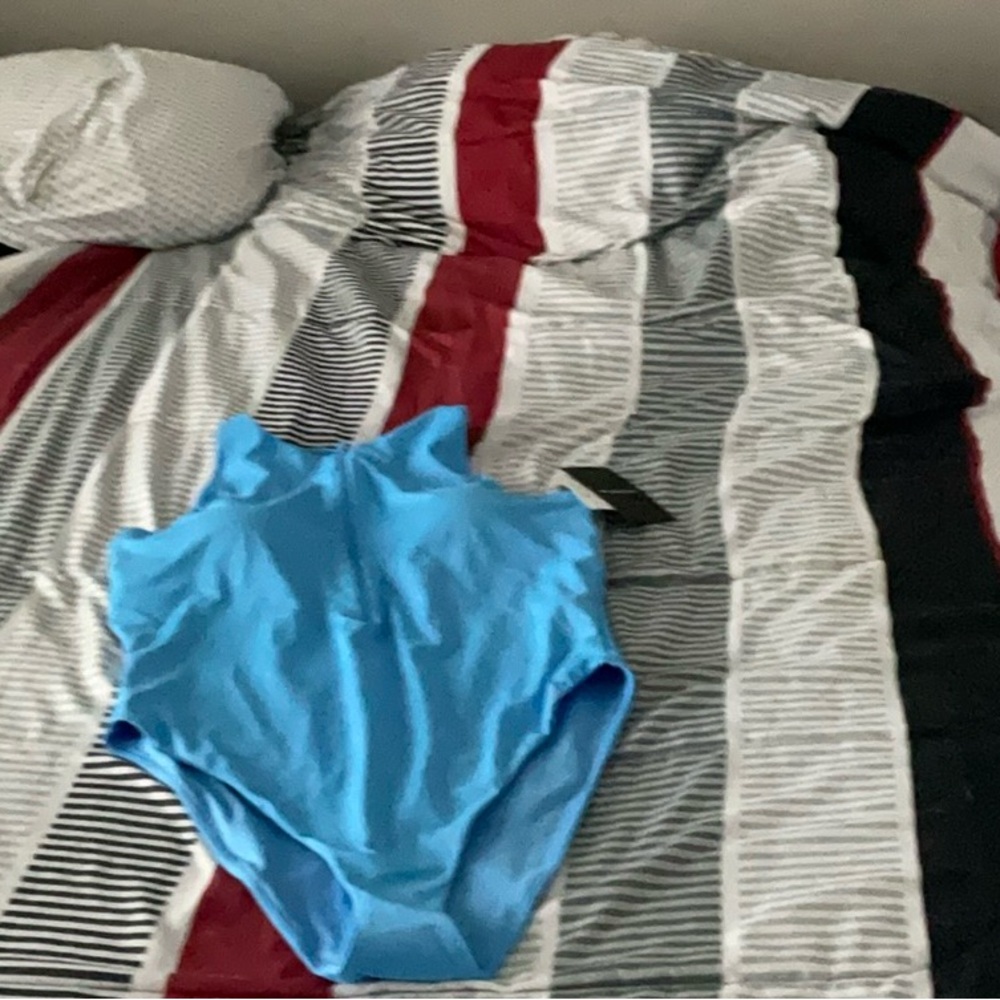 Fabletics Blue Women's One Piece Swimsuit